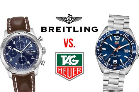 is breitling better than tag heuer|Breitling vs TAG Heuer reviews.